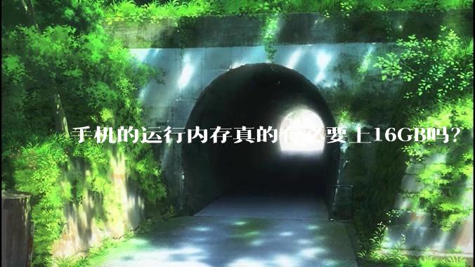 手机的运行内存真的有必要上16GB吗？