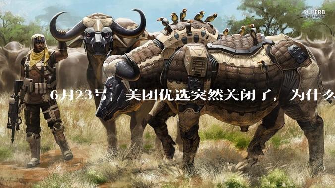 6月23号，美团优选突然关闭了，为什么?