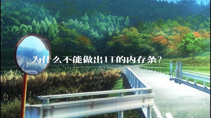 为什么不能做出1T的内存条？