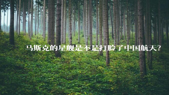 马斯克的星舰是不是打脸了中国航天？