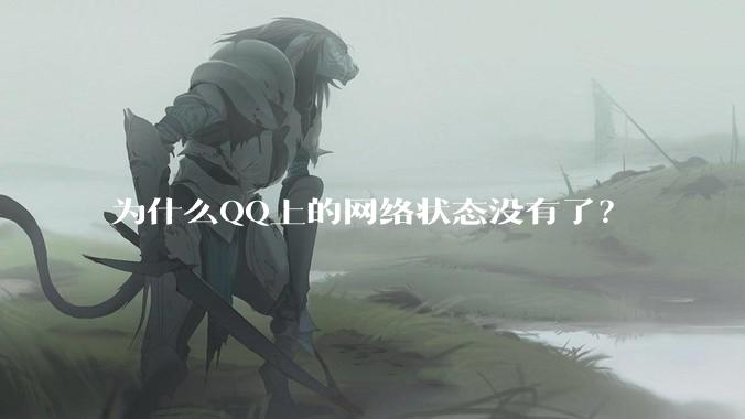 为什么QQ上的网络状态没有了？