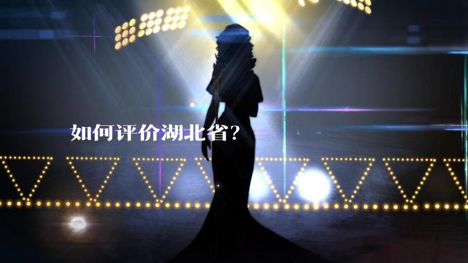 如何评价湖北省？