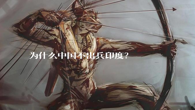 为什么中国不出兵印度？