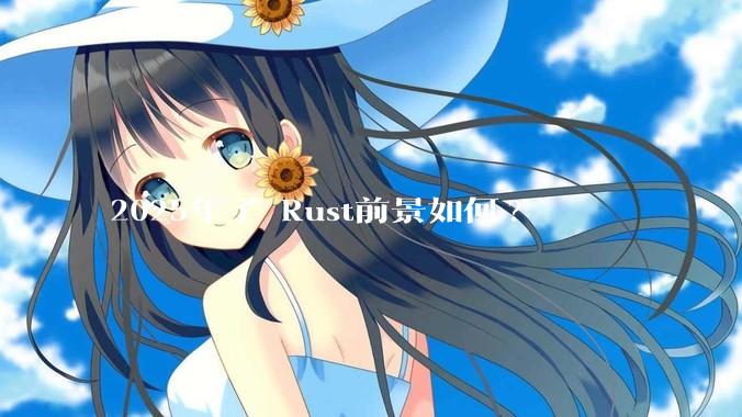 2025年了 Rust前景如何?