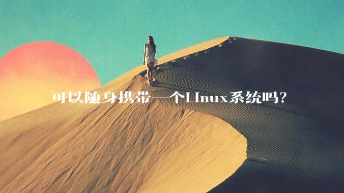 可以随身携带一个Linux系统吗？