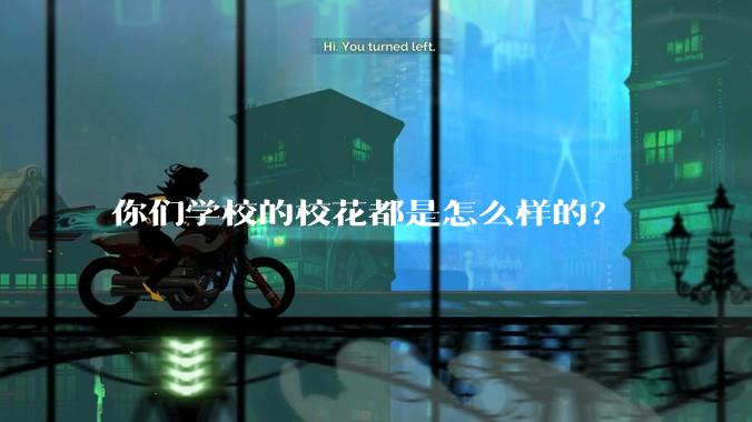 你们学校的校花都是怎么样的？